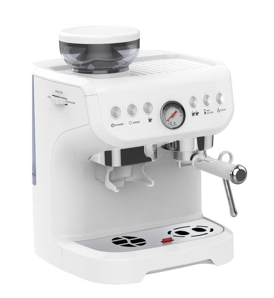 带研磨器和蒸汽棒的半自动 Bean to Cup 浓缩咖啡机咖啡机
